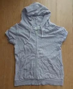 半袖パーカー LEPSIM Mサイズ パープル