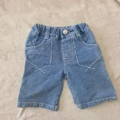 Caldia デニムブルー ショートパンツ