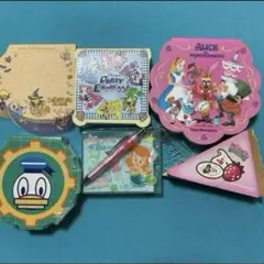 ディズニー　メモ　6個セット　まとめ売り