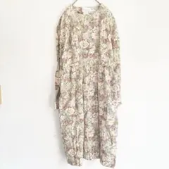 通年 カリフォルニアガール ワンピース M マルチカラー 花柄 USA製