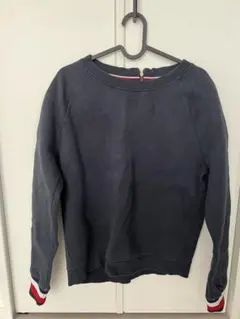 トミーヒルフィガー ダークグレー トレーナー