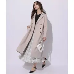 アプワイザーリッシェ バッグボリュームコート トレンチコート