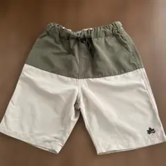 GLOBAL WORK LOGOS ハーフパンツ 130