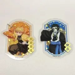 鬼滅の刃 ダイカットクリアステッカーガム 我妻善逸 獪岳