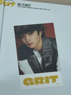 BE:FIRST JUNON GRIT 購入特典 ステッカー