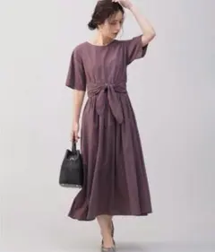 ナノユニバース　前後2wayデザインワンピース