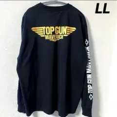 TOP GUN MAVERICK トップガン　ロンT 長袖　ブラック　LLサイズのサムネイル