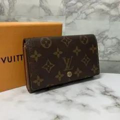 LOUIS VUITTON ルイヴィトン 二つ折り財布 モノグラム ジップ