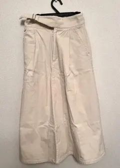 GU コーデュロイスカート　S アイボリー