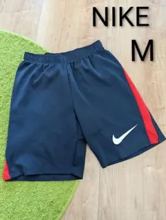 【NIKE】サッカーハーフパンツ ◆M◆ネイビー/レッド