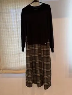 専用になります。二点おまとめ品✨美品インゲホルグ⭐️長袖ニットワンピース。