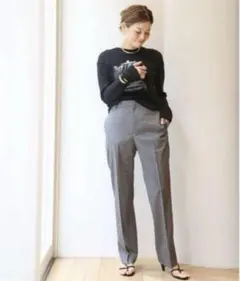 お値下げ品★Deuxieme Classe サマーウール パンツ36