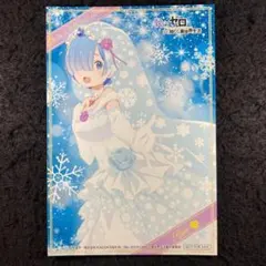 レム　リゼロ(Re:ゼロから始める異世界生活)　イラストカード　A6サイズ