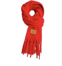 Ment マフラー　red 定価8750円