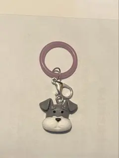 シュナウザー★マーカーリング・薄紫