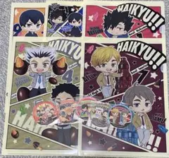 ステッカー全5種☆クリアファイル全5種☆ファミマ☆コンプリート☆ハイキュー