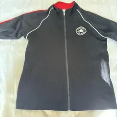コンバース　黒ジャージ　キッズ服　子供服　スポーツウェア