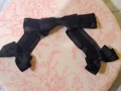しまむら 青木美沙子 サンリオ ヘッドドレス 黒のサムネイル
