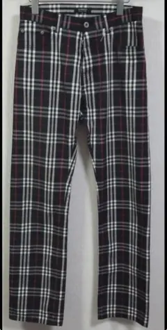 【速送！】BURBERRYバーバリーブラックレーベルパンツ サイズ76のサムネイル