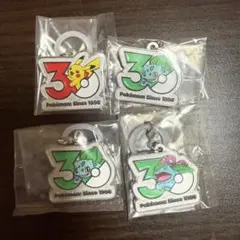 ポケモン 30周年　メタルチャーム　マスコット