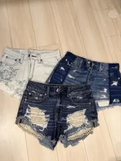 アメリカンイーグル　デニムショートパンツ