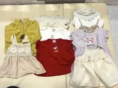 80〜90サイズ　女の子服　10点まとめ売り