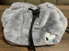 PEANUTS スヌーピー ファーショルダーバッグ