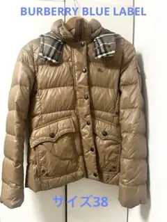 BURBERRY BLUE LABEL ダウンジャケット　サイズ38