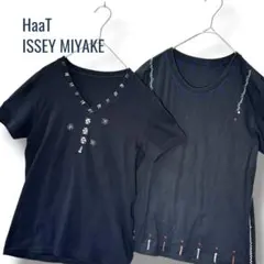 美品】HaaT ISSEY MIYAKE カットジャガード スクエア シャツ - メルカリ