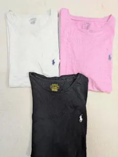 POLO RALPH LAUREN Tシャツ 3色セット L