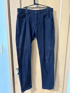 ユニクロ EZY カラージーンズ Mサイズ ブラック