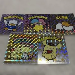 サンリオキャラクター ホログラムシール 5枚セット