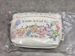 ディズニー　ダッフィー　From All of Us　ポーチ