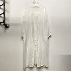 CRAFT STANDARD BOUTIQUE インド綿 シャツワンピース