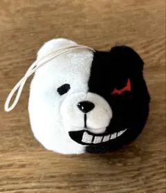 ダンガンロンパ2　モノクマ　フェイスマスコットぬいぐるみ