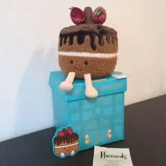 ロンドン ハロッズ限定 ジェリーキャット Jerrycat チョコレートケーキ
