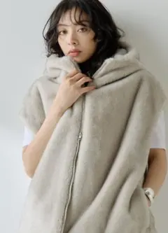 2025年最新】ミンク ベスト フードの人気アイテム - メルカリ