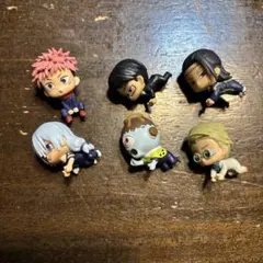 呪術廻戦　ミニフィギュア 虎杖悠仁　七海建人　　伊地知潔高　夏油傑　真人　漏瑚