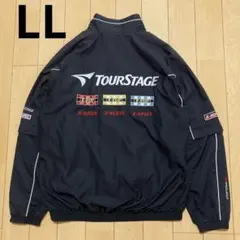 TOURSTAGE ツアーステージ　スニードジャック　ハーフジップ 黒　LL