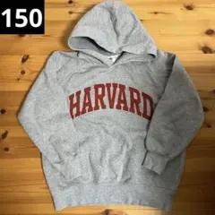 GU ジーユー　キッズ　カレッジロゴ　プルオーバー　フーディー　裏起毛　パーカー