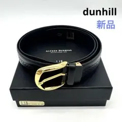 【良品✨】ダンヒル リバーシブル ベルト スクエア カウハイドレザー メンズ 黒 良品✨】ダンヒル リバーシブル ベルト スクエア カウハイドレザー