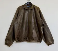 スペシャル 90s マーク無し ラルフローレン レザー ジャケット XL セージ