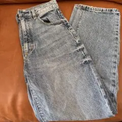 GU ブルーデニム Mサイズ ストレートレッグ