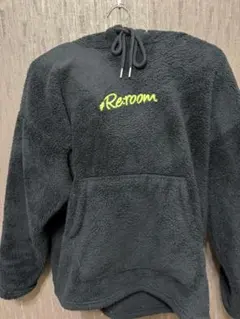 Re:room ボアパーカー　黒のサムネイル