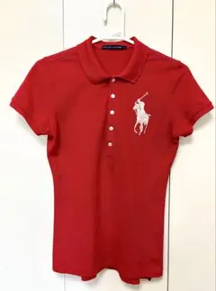 RALPH LAURENラルフローレン ビーズ刺繍　ビッグポニー ポロシャツのサムネイル