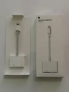 Lightning to Digital AV Adapter【純正】