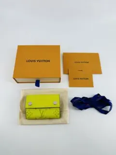 ルイヴィトン　コンパクトウォレット　ディスカバリー【美品】　タイガラマ　黄色