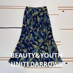 BEAUTY&YOUTH UNITED ARROWS花柄プリーツスカートのサムネイル