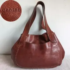 美品　ゲンテン　ハンドバッグ　ソフィッチェ　ステッチ　トスカ　レザー　ブラウン 2026年最新】genten ソフィッチェの人気アイテム - メルカリ