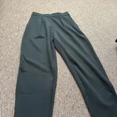 UNIQLO ストレッチダブルフェイスイージーテーパードパンツ 楽ちんパンツ